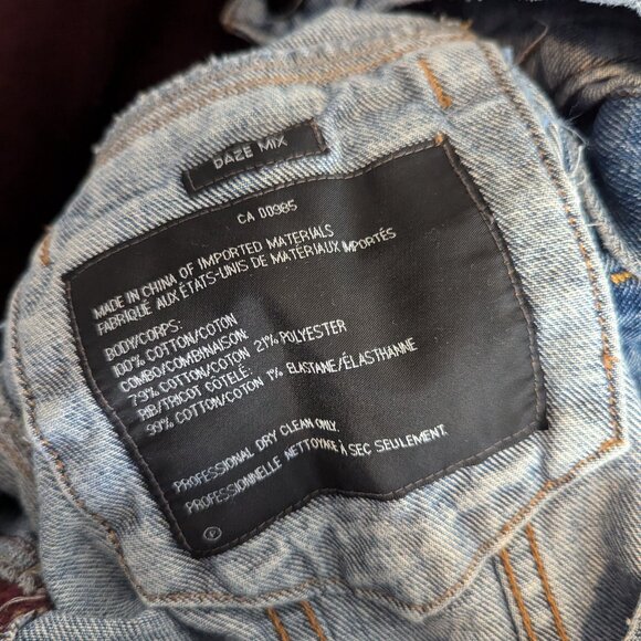 ALEXANDER WANG - Unisex hybrid denim jacket - Sz M - Picture 7 of 7